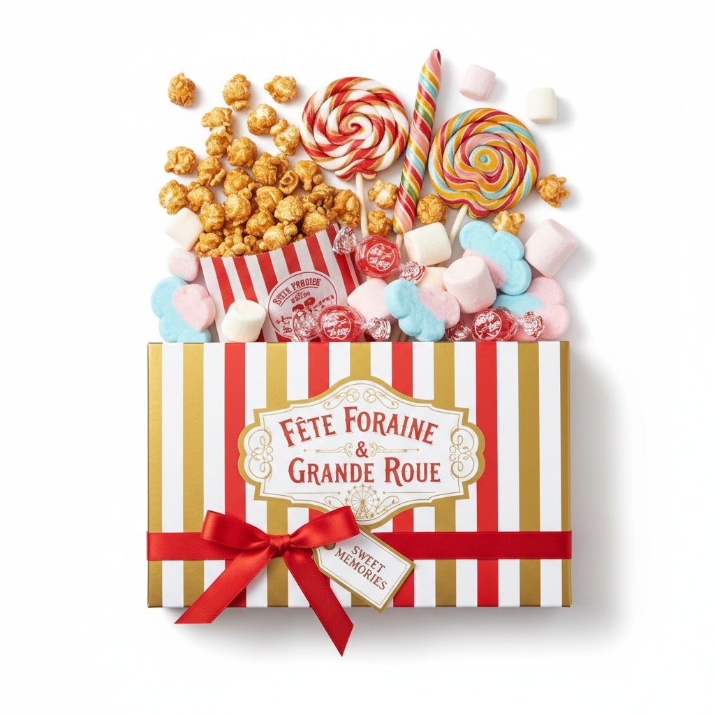 Box Fête Foraine & Grande Roue - bonbons artisanaux